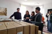El Ministerio de Salud bonaerense entregó equipamiento informático a Junín y Alem 