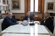 Britos recibió a Revilla y Gatica para analizar la situación de los municipios