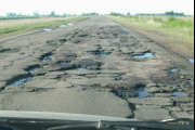 Piden obras urgentes en la Ruta 50 entre Smith y la Ruta 70