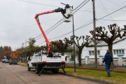 Bragado avanza con el plan de iluminación LED y suma mejoras en los accesos de salud de O'Brien