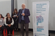Alegre pidió estimular a los "jóvenes para que encuentren las posibilidades que ofrece el desarrollo"