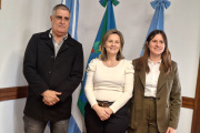 Gentile presentó a los nuevos responsables de Seguridad y Gestión Ambiental en 9 de Julio