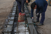 25 de Mayo avanza con el Plan Director de Pavimentación y ejecuta una obra clave sobre Avenida 1