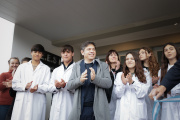 Kicillof inauguró la refacción de la Escuela Primaria N°1 de General Villegas